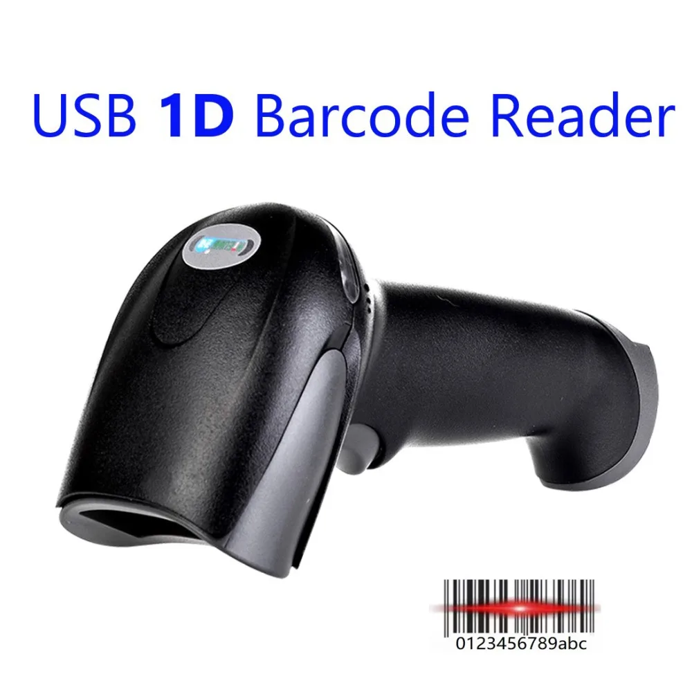 Сканер штрих кода Nexan USB 1D считыватель для iOS Android Windows|Диагностические сканеры