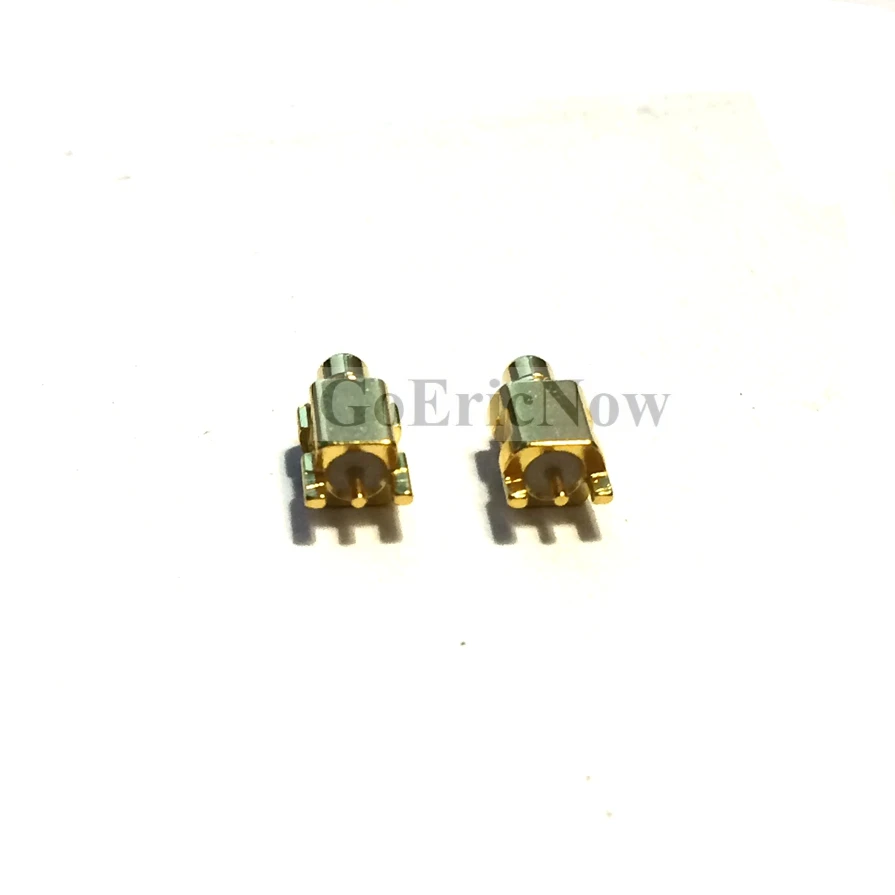 5 шт. RF коаксиальный золотое покрытие 3 Pin MMCX Мужской Разъем печатного монтажа