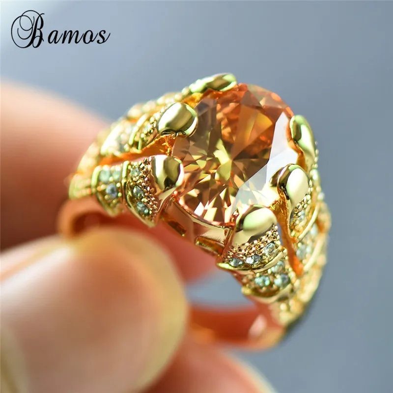 Кольцо мужское с крупным желтым фианитом и камнем|Кольца| |