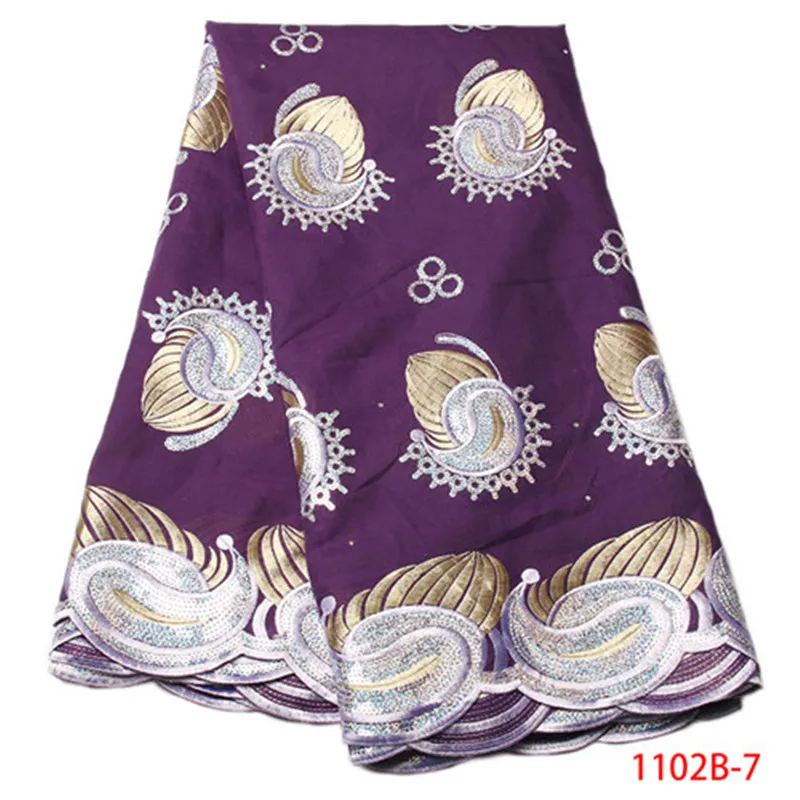 Фиолетовая французская кружевная ткань высокого качества швейцарская вуаль