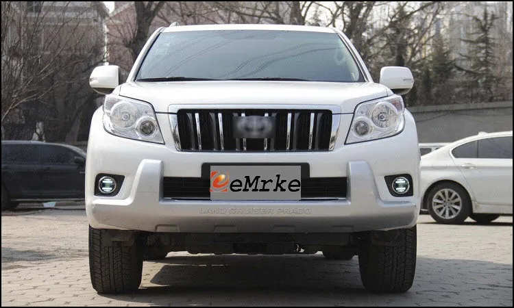 EeMrke Xenon Белый высокой мощности 2в1 светодиодный DRL противотуманный прожектор с объективом для Toyota Avalon XX30 XX40 2005
