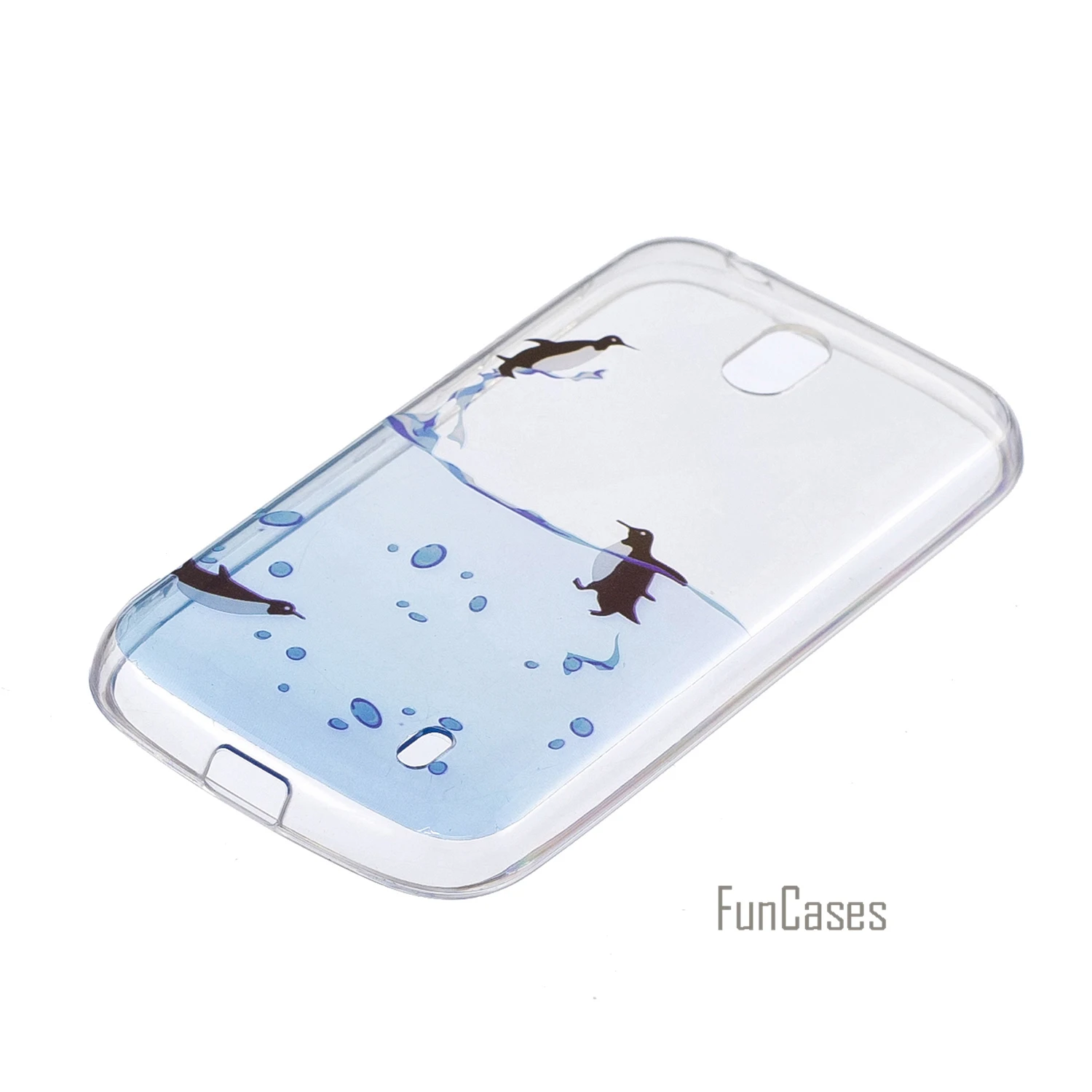 Чехол-бумажник для Coque Nokia1 чехол шеии Fundas высоко прозрачный TPU раскладной Мягкий