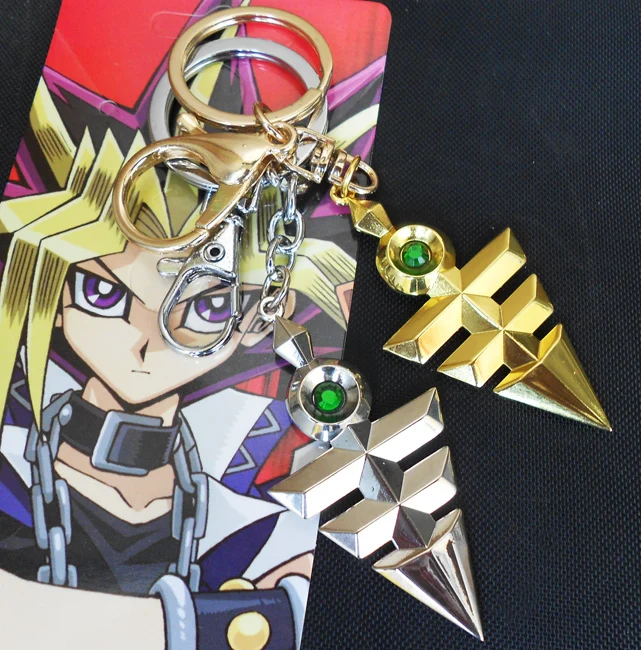 Оптовая продажа Yu - Gi Oh! Брелок для ключей ожерелье с подвеской изображением