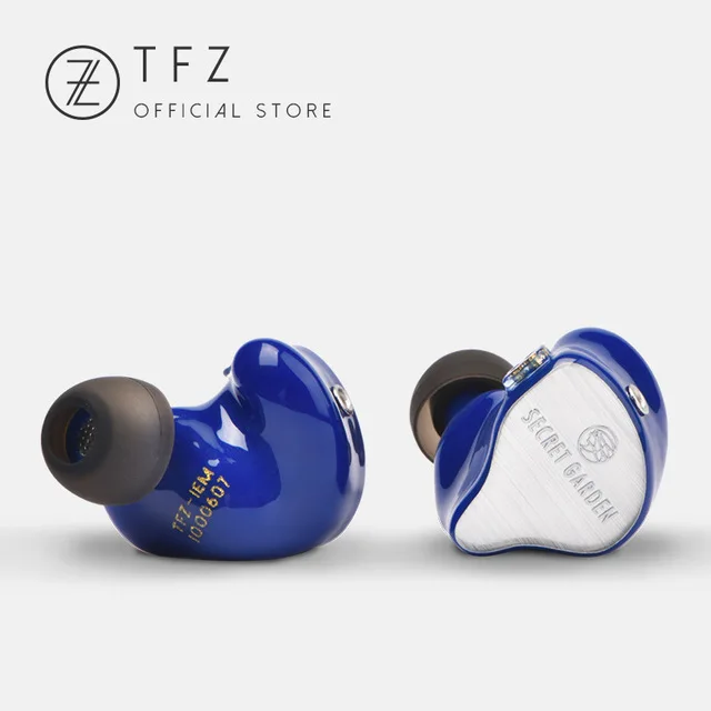 Ароматный цитра TFZ Secret Garden HD Динамический драйвер Hi Fi IEM в ухо наушник с 2