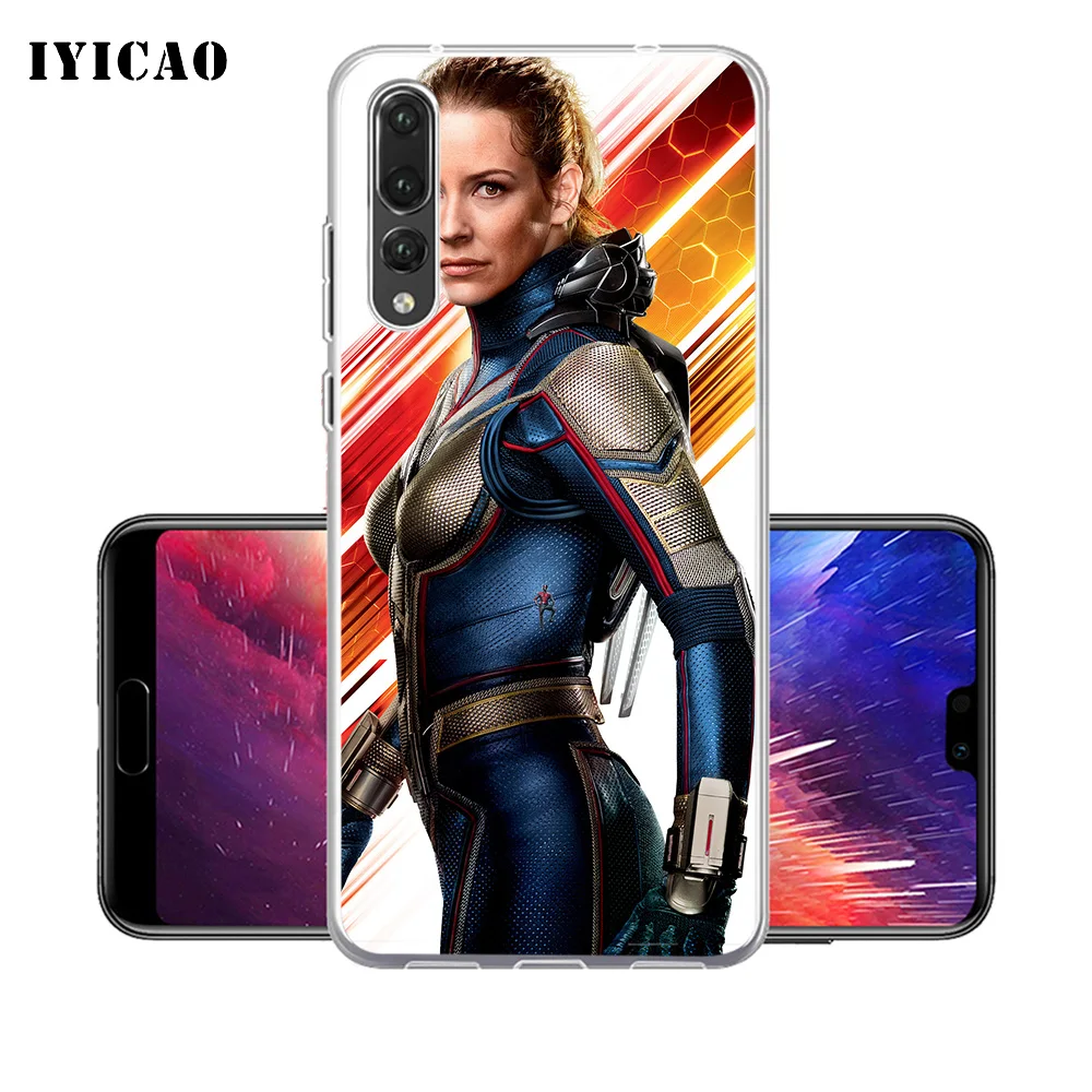IYICAO Ant-Man и Wasp Мягкий силиконовый чехол для телефона Huawei P30 P20 Pro P10 P9 P8 Lite P Smart TPU |