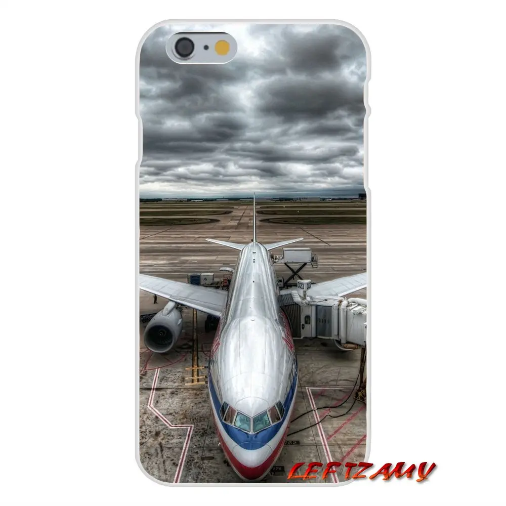 Прозрачный мягкий чехол для iPhone X XR XS MAX 4 4S 5 5S 5C SE 6 6S 7 8 Plus ipod touch Pink aircraft sky cloud