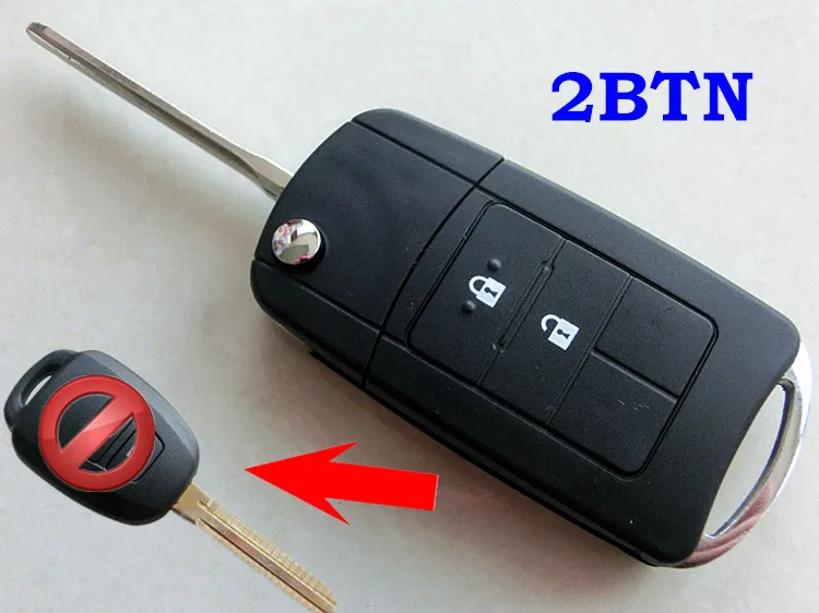Складной Дистанционный Автомобильный ключ RMLKS для Toyota Camry RAV4 Corolla TOY43 Blade 2 3