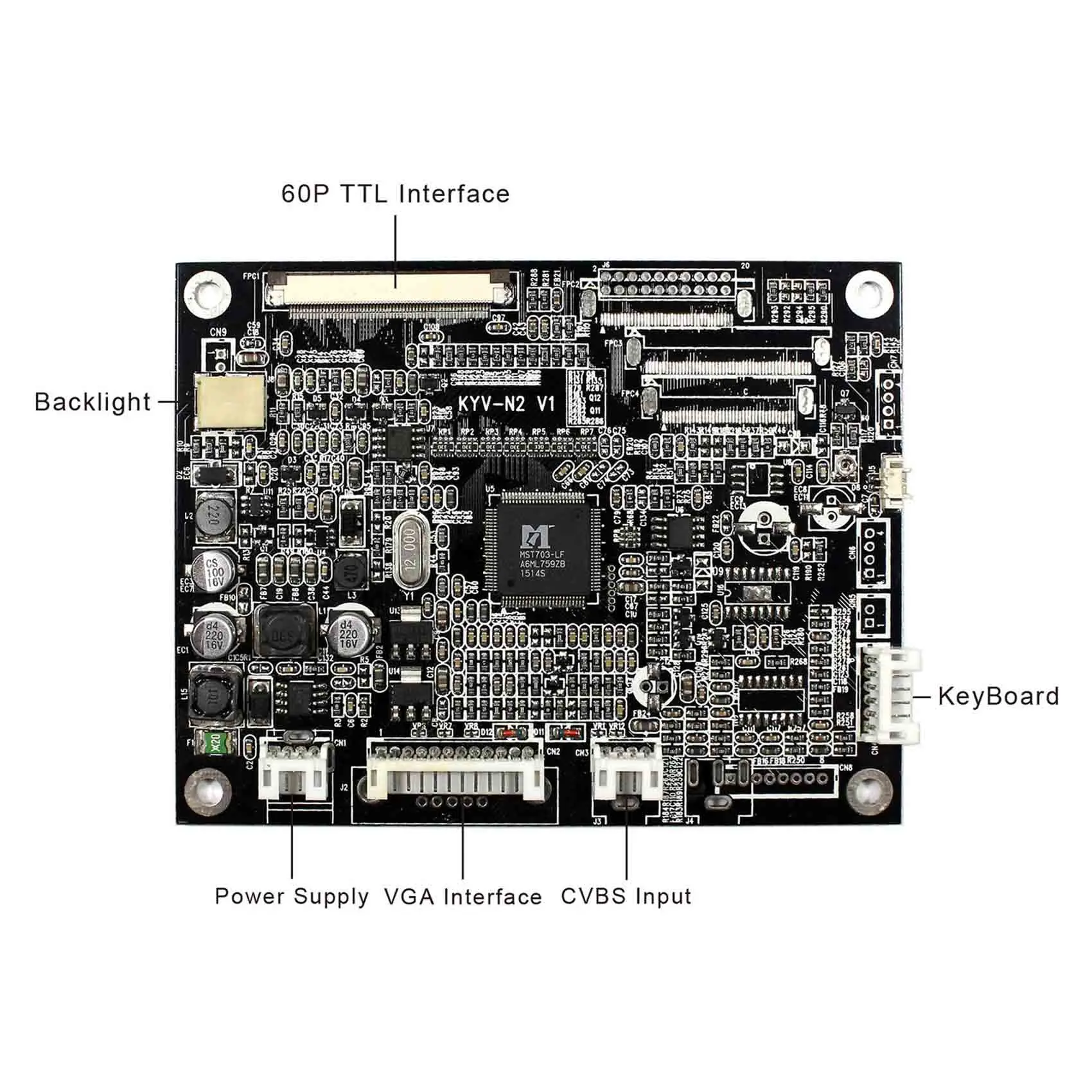 10 4 дюймов 800x600 LSA40AT9001 ЖК-дисплей с сенсорной панелью VS104TP-A2 + VGA AV ЖК-контроллер |