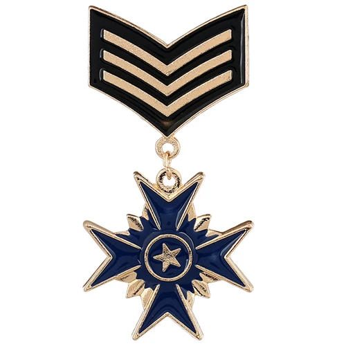Gold X0219A Винтажные маленькие броши в виде короны для женщин мужские значки модные ювелирные изделия Ретро Серебряная бронзовая Золотая брошь значки на лацкан, металлическая фурнитура - Окраска металла: Gold X0219A