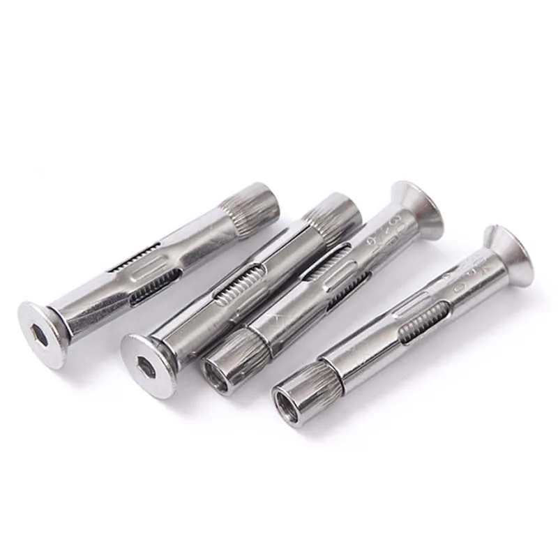 2 шт. 304 нержавеющая сталь потайная головка шестигранные встроенные