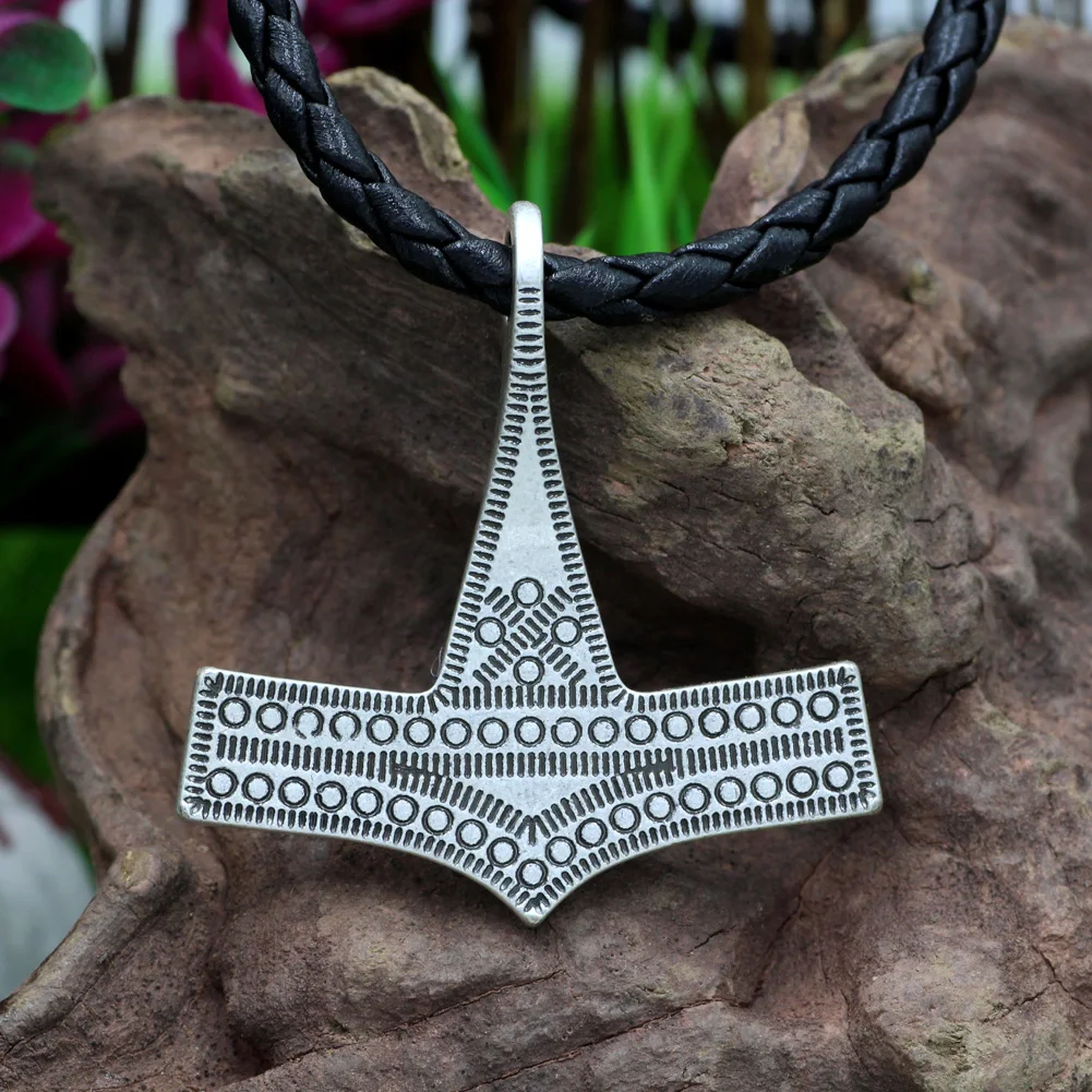 Thor hammer Mjolnir амулет викинга молоток скандинавский норвежский кулон ювелирные