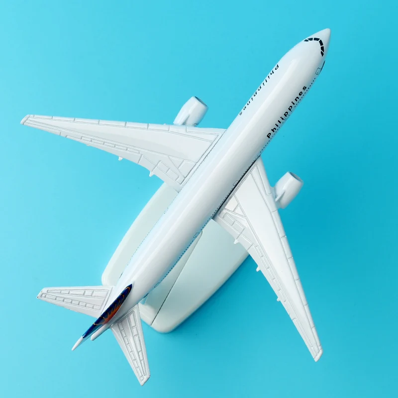 16 см Филиппины Boeing 777 модель самолета Модель из сплава B777 авиации литья под