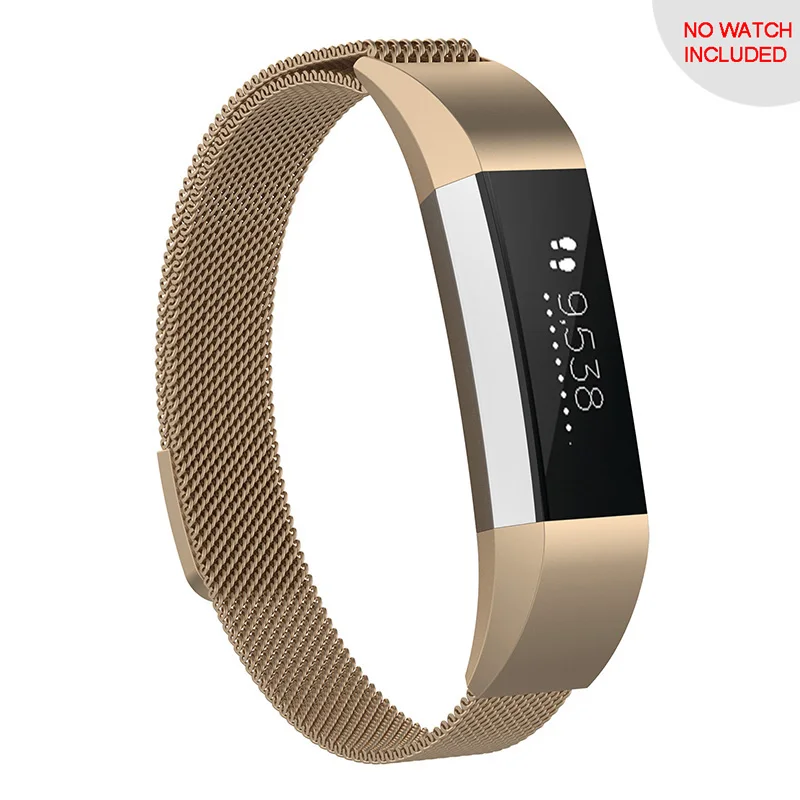 Миланские часы из нержавеющей стали, ремешок для Fitbit Alta/Alta HR, умный Браслет, высококачественный ремешок из нержавеющей стали