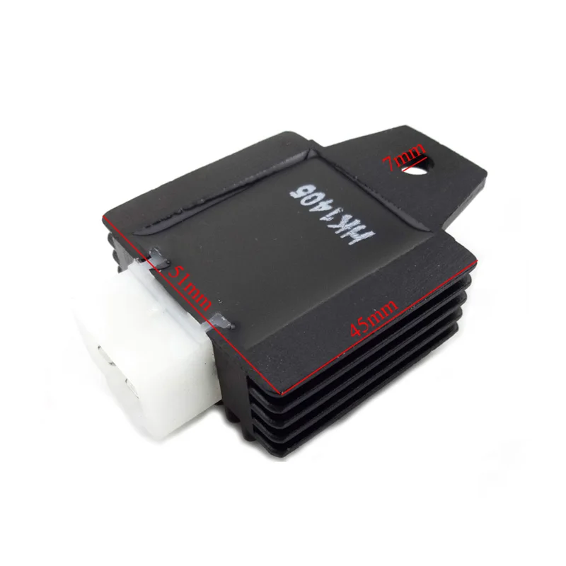 Катушка зажигания AC CDI Коробка регулятора выпрямителя реле для двигателя 50cc 70cc 90cc