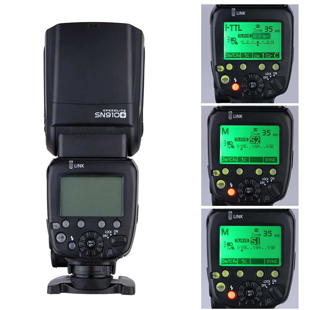 Shanny SN910+ Speedlite мастер Вспышка i-ttl 1/8000 s GN60 вспышку Speedlight для Nikon D800E D800 D750 D7200 D7100 D5600 D5500