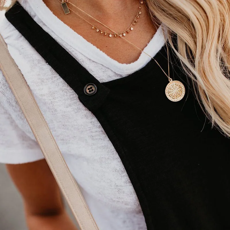 Осенняя одежда комбинезоны женский комбинезон длинные брюки карандаш черные