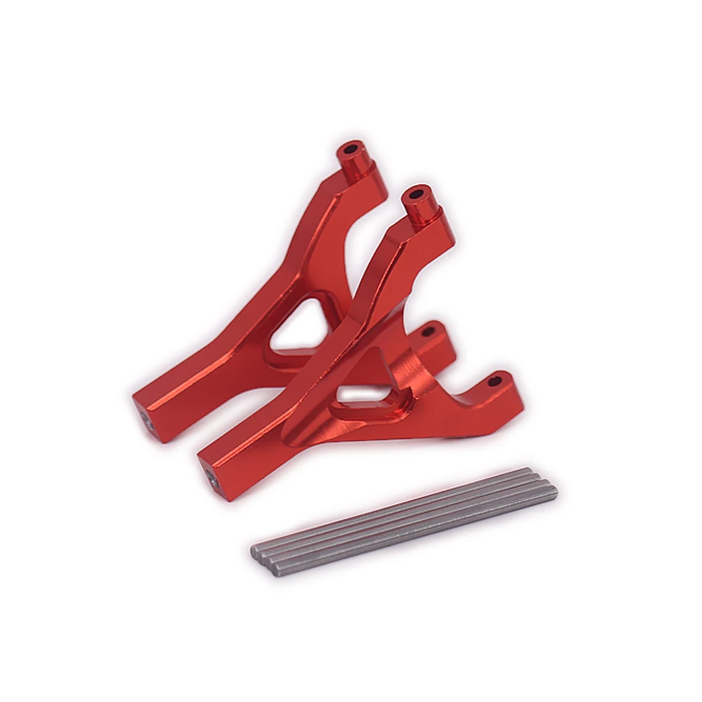 RCAWD 2PCS Alloy Front/Rear Upper Suspension Arm A-Arm For Rc Hobby Car 1/16 Traxxas Slash a-Arm 6061-T6 7031 7032 Hopup Parts | Игрушки и