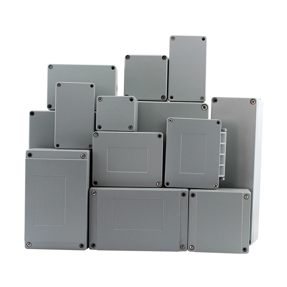 

FA10 230x150x75mm IP65 Waterproof Terminal Metal Aluminum Junction Box Electronic Project Enclosure Instrument Case Outdoor