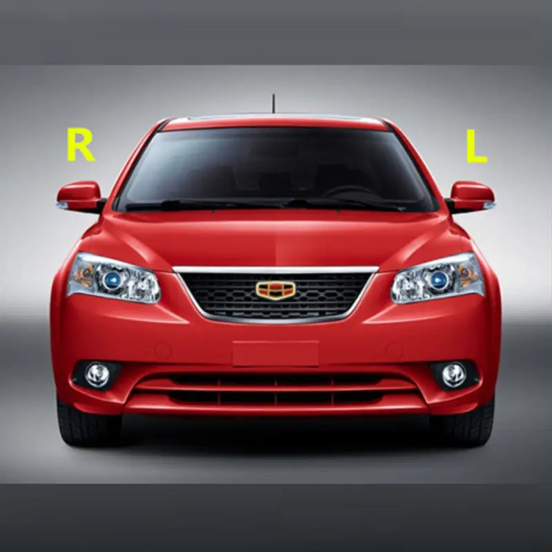 Для Geely Emgrand7-RV EC7-RV EC715-RV EC718-RV EC-HB, автомобильная серебрянная фон головной светильник с прозрачной крышкой