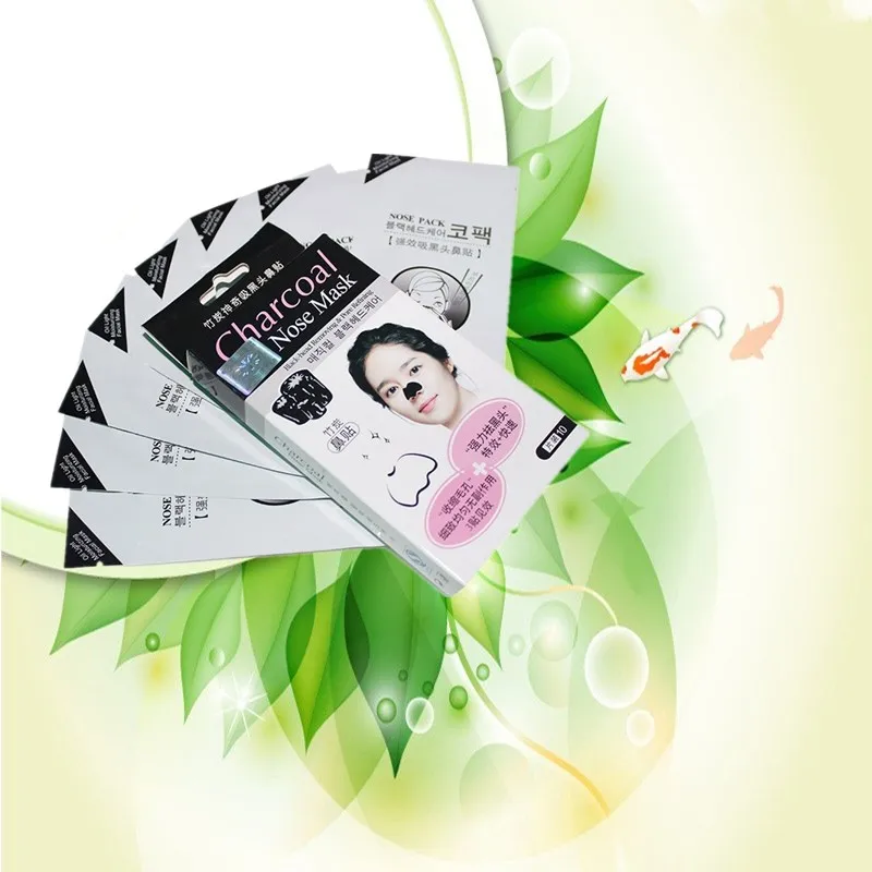 Бамбуковые угольно-черная маска уход за проблемной кожей контроль выработки