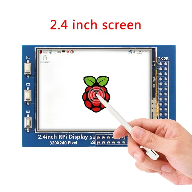 2.4 inch Для Raspberry Pi 4 дисплей 2,4/2,8 дюймов сенсорный экран TFT дисплей 320*240 ЖК-экран для Raspberry Pi 3 Model B 3B Plus 2B 3B - Цвет: 2.4 inch