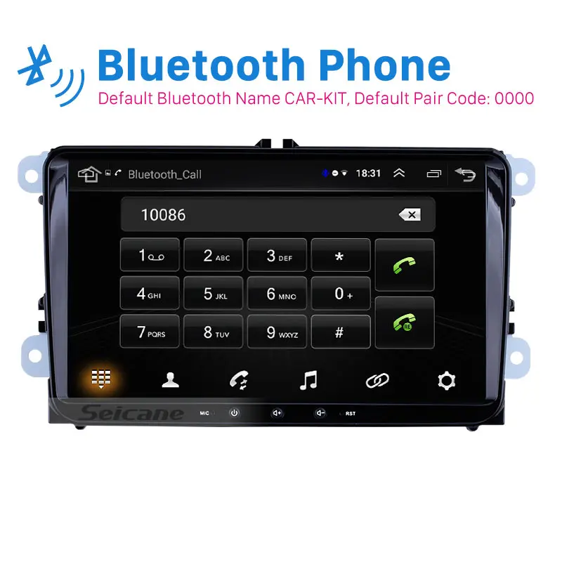 Seicane 1 + 16 Гб Navi 9 &quotAndroid 10 0 автомобиль радио GPS головное устройство проигрывателя