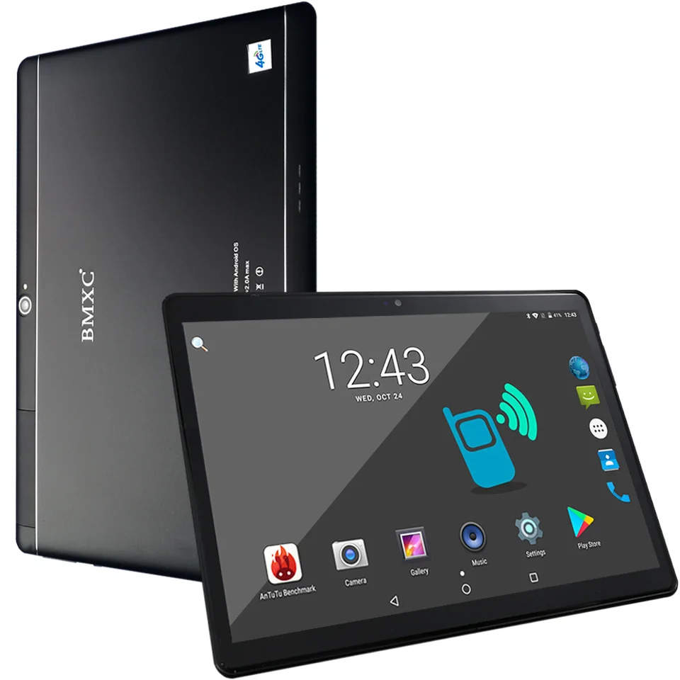 Бренд 10.1 дюймов планшетный ПК Android 7.0 Octa core 4 г Планшеты 1920*1200 HD WI FI GPS металла S Bluetooth