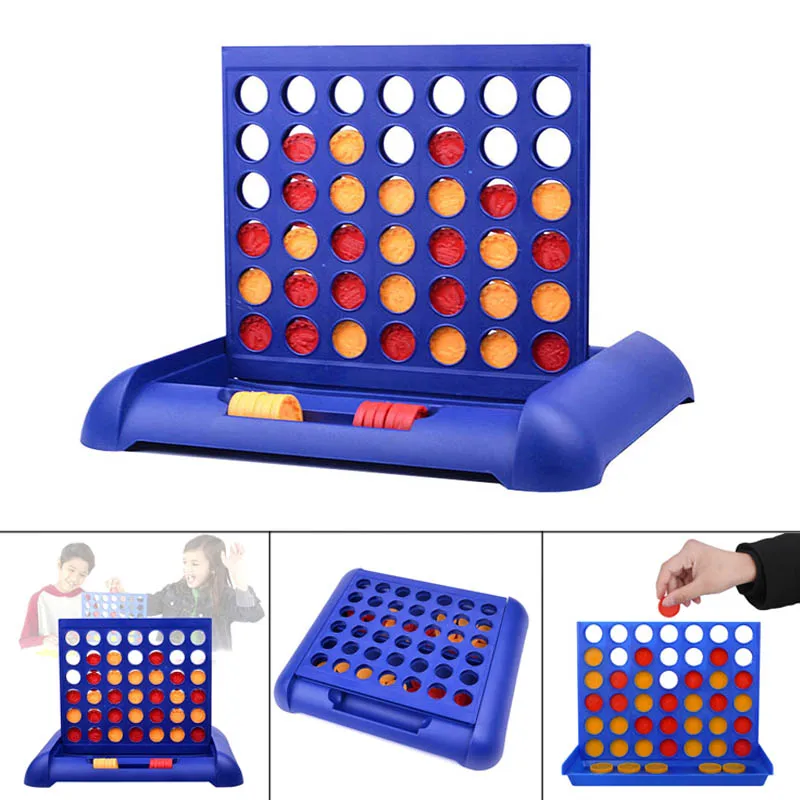 Настольная игра Connect 4 веселая семейная Вертикальная стратегическая настольная