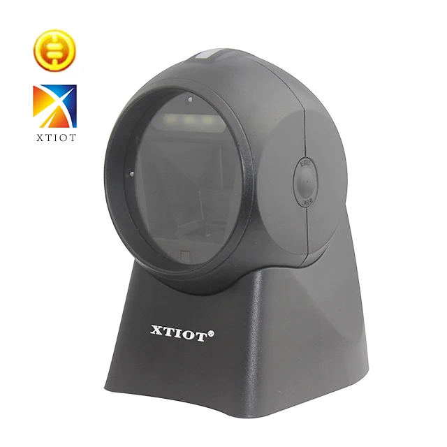 XT7301 adjustable scan head multi-Interface desktop handsfree wireless barcode scanner 2D code bar qr reader | Компьютеры и офис