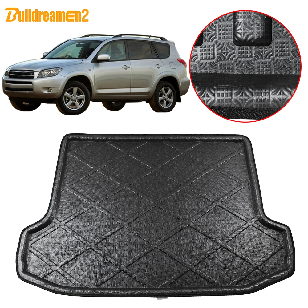 

Buildreamen2 For Toyota RAV4 XA30 5 Seat Car Trunk Mat Floor Cargo Carpet Tray Boot Liner Pad 2006 2007 2008 2009 2010 2011 2012