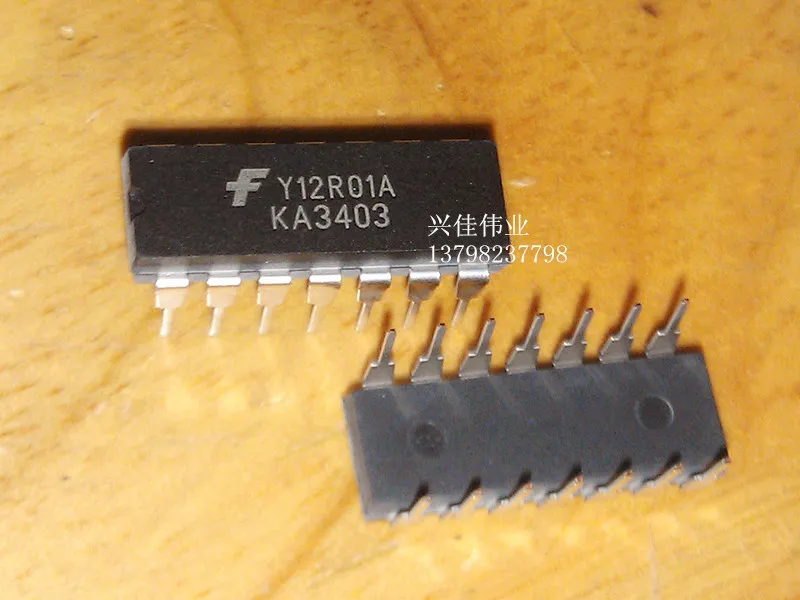 

10PCS New original authentic KA3403 DIP-14 operational amplifier chip