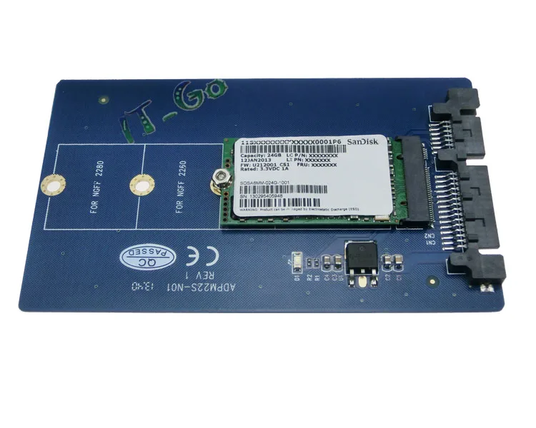 M.2 к SATA адаптер m2 SSD конвертер NGFF контроллер m 2 5 'SSD | Компьютеры и офис