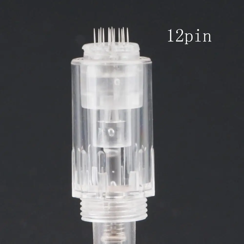 9 12 36 Pin Nano штык Порты и разъёмы Дерма ручка иголочный картридж острые наконечники для электрической авто микроиглы дермы ручка насадки для кия 10 шт./компл - Габаритные размеры: M