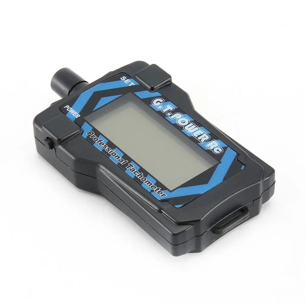 GT. POWER RC микро цифровой тахометр lcd для 2-9 лезвий автоматическое отключение с 220 мАч съемной литиевой кнопкой батареи