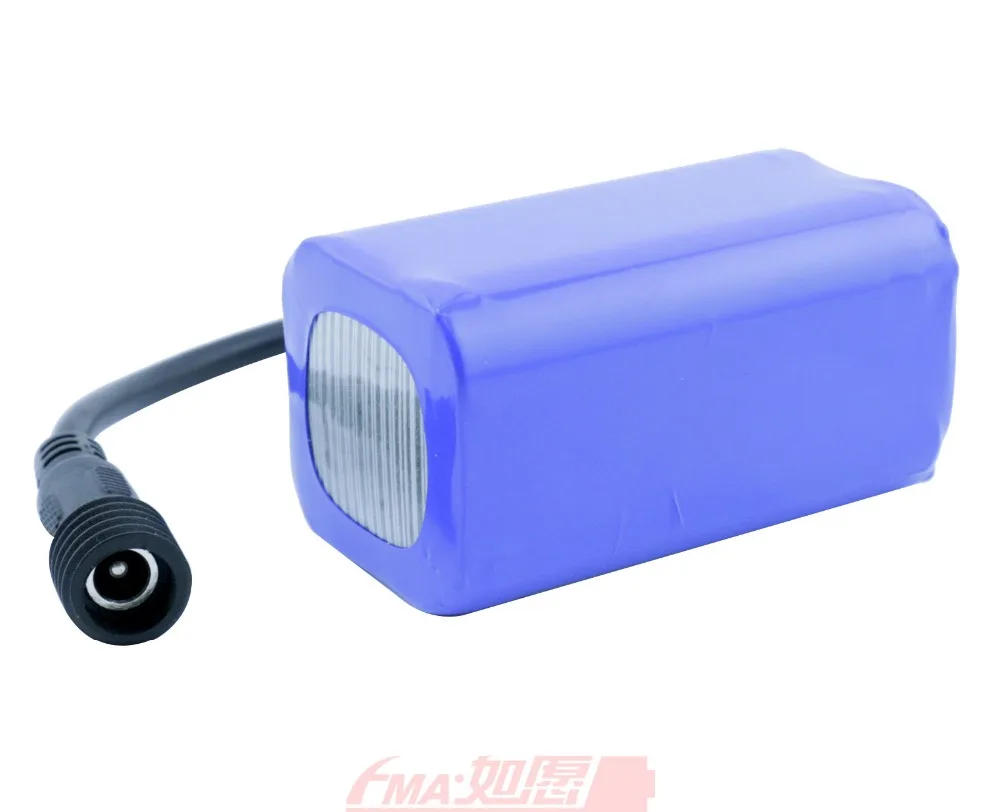 Япония NCR18650B 7,4 V 6800 mAh Защищенный Литий-ионный аккумулятор для велосипеда свет 2S2PM