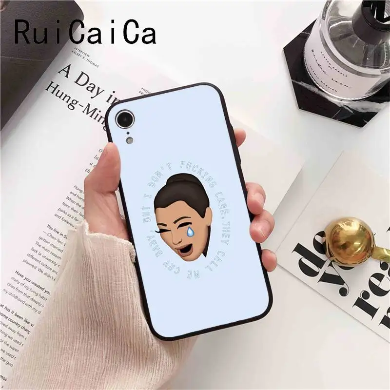Чехол для телефона Ruicaica kimoji Ким Кардашьян Канье Уэст Норт Кайли Дженнер черный