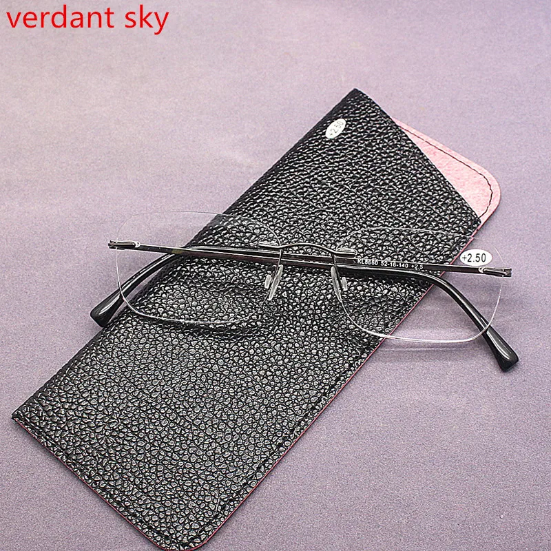 Модный бренд Новое поступление ретро круглые очки без оправы титановые гибкие