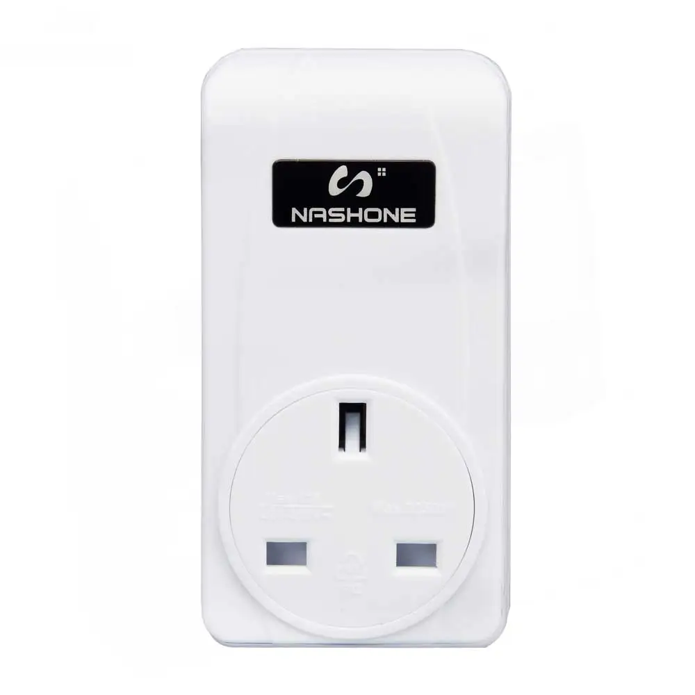 UK Plug Nashone 110-230V беспроводной нагревательный термостат с дистанционным управлением умный термостат контроллер температуры EU/US розетка пульт дистанционного управления - Цвет: UK Plug