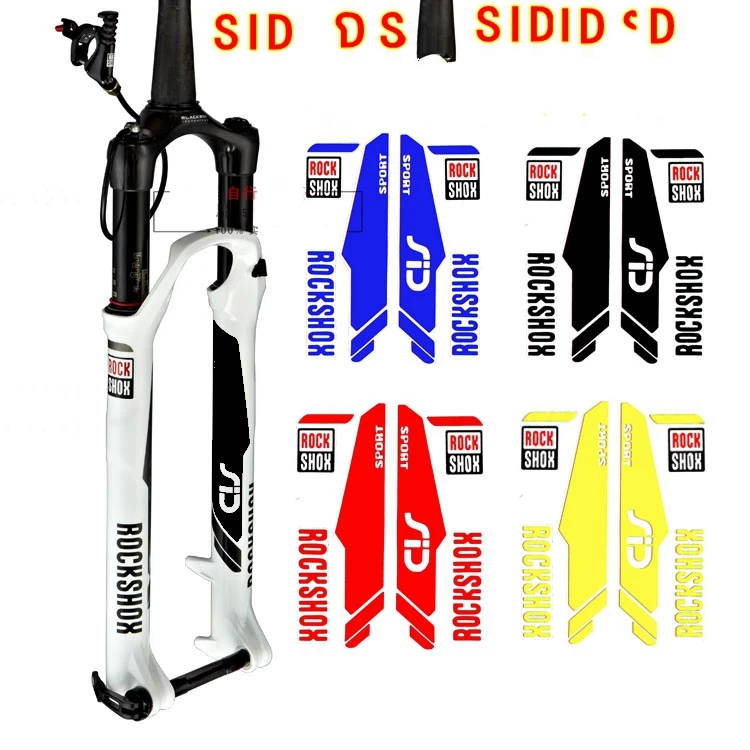 Фотоотражающие наклейки на раму горного велосипеда для rockshox rock shox sid
