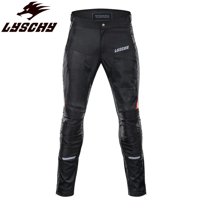 Black Pants LYSCHY, мотоциклетная куртка для езды на мотоцикле, одежда, бронежилет, пальто, костюм для мужчин, светоотражающая защита, гоночная защита, мужские куртки, штаны - Цвет: Black Pants