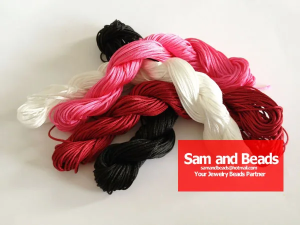 1U выбор! Качество! 1 5 мм китайский узел Нейлон Макраме нить шнур провода