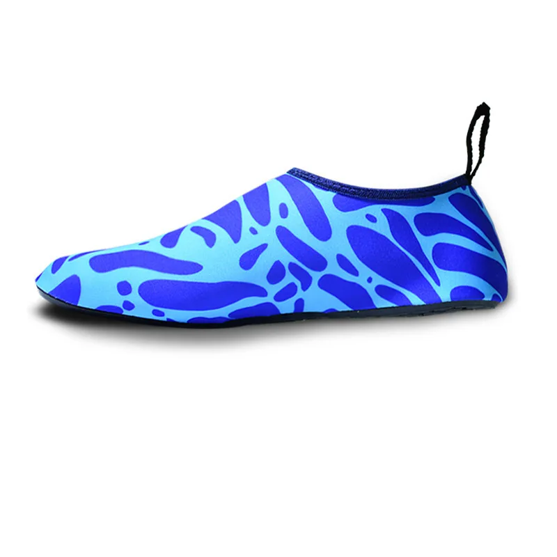 sea blue Bonjean пляжные тапочки унисекс быстросохнущие Дайвинг тапочки для бассейна Приморский босиком обувь водные виды спорта, серфинг Тапочки - Цвет: sea blue