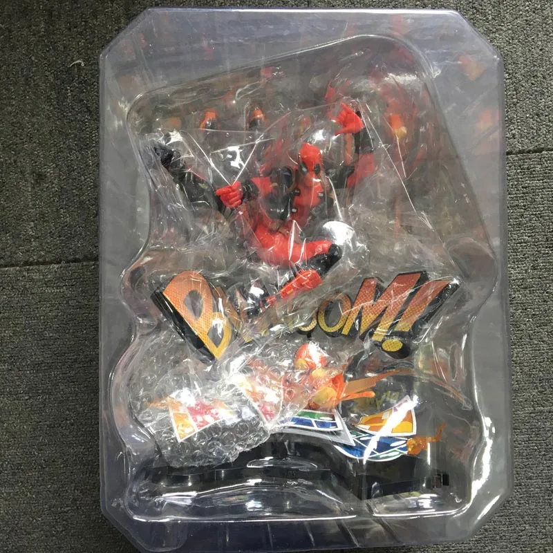 No Box GSC Marvel супер герой Дэдпул ломающая четвёртая стена фигурка со сценами X-men коллекционные игрушки 25 см - Цвет: No Box