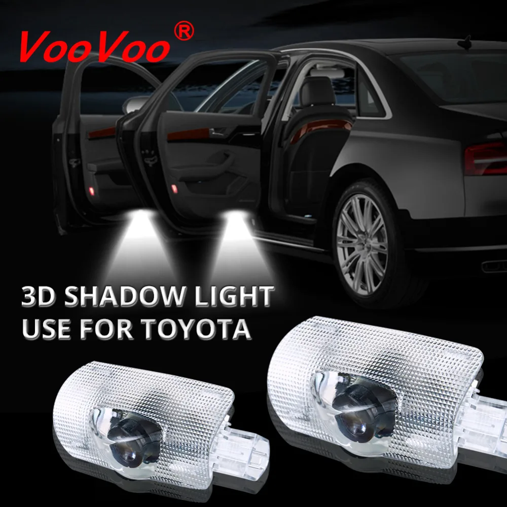 VooVoo 3D светодиодный лазерный проектор свет двери автомобиля Добро пожаловать