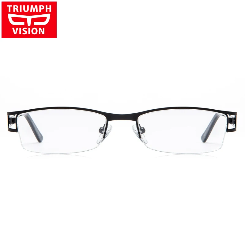 Очки TRIUMPH VISION с полуободковой оправой для мужчин рецептурные мужские