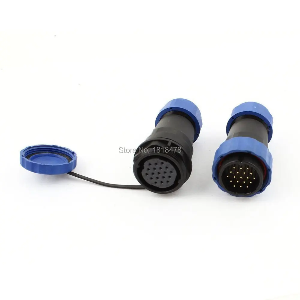 Водонепроницаемый кабель для стыковки пластикового авиационного разъема SD28 28 мм