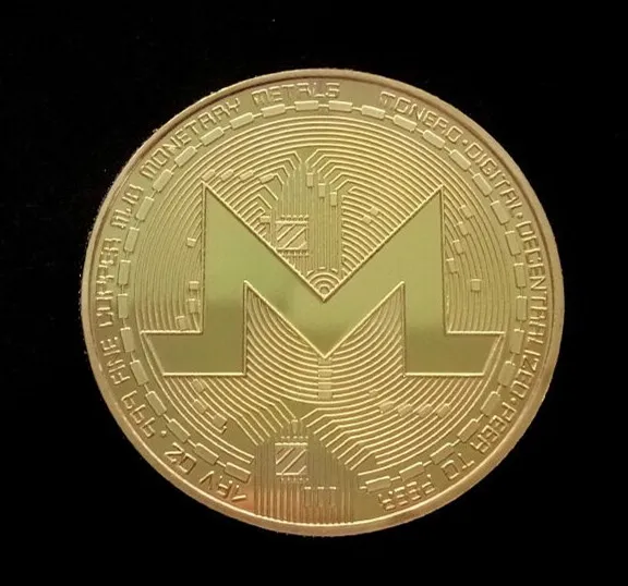 Золото/посеребренные монеро монеты памятные арт Коллекция подарков физическая