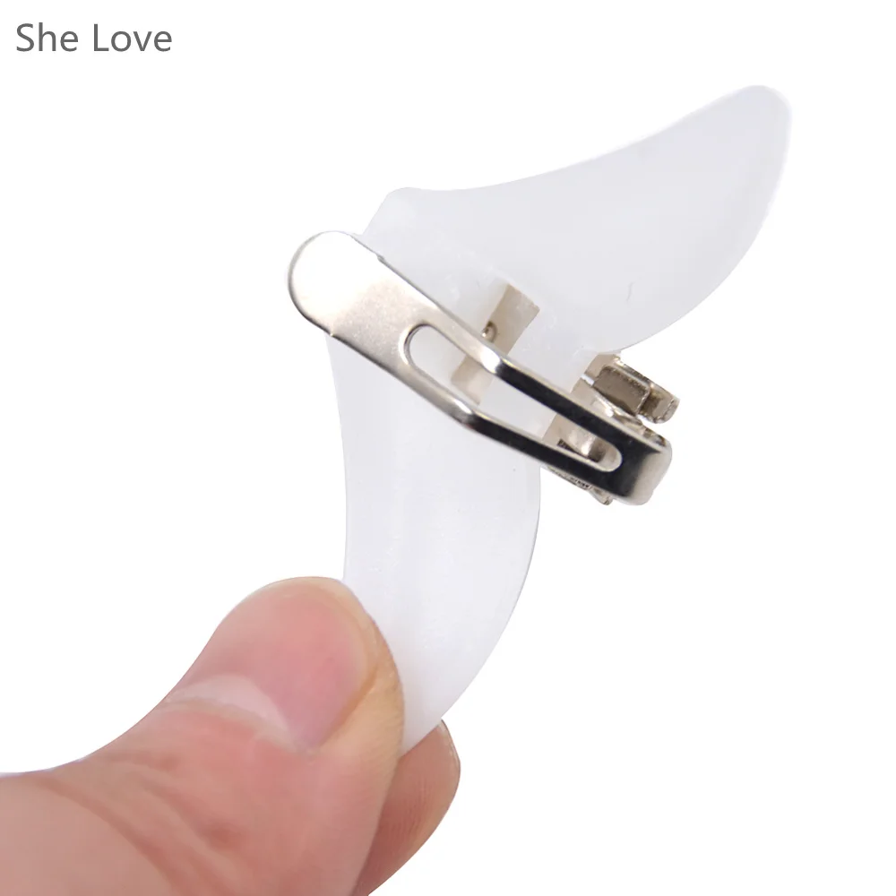 Chzimade 10 шт. пластиковые зажимы для галстука на галстуке новые черные белые мужские