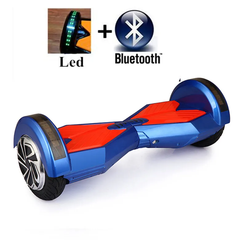 8 дюймов Ховерборд samsung BT+ Bluetooth+ пульт дистанционного управления+ динамик 2 колеса самобалансирующиеся электрические скутеры Электрический скейтборд Ховер доска - Цвет: Samsung Battery
