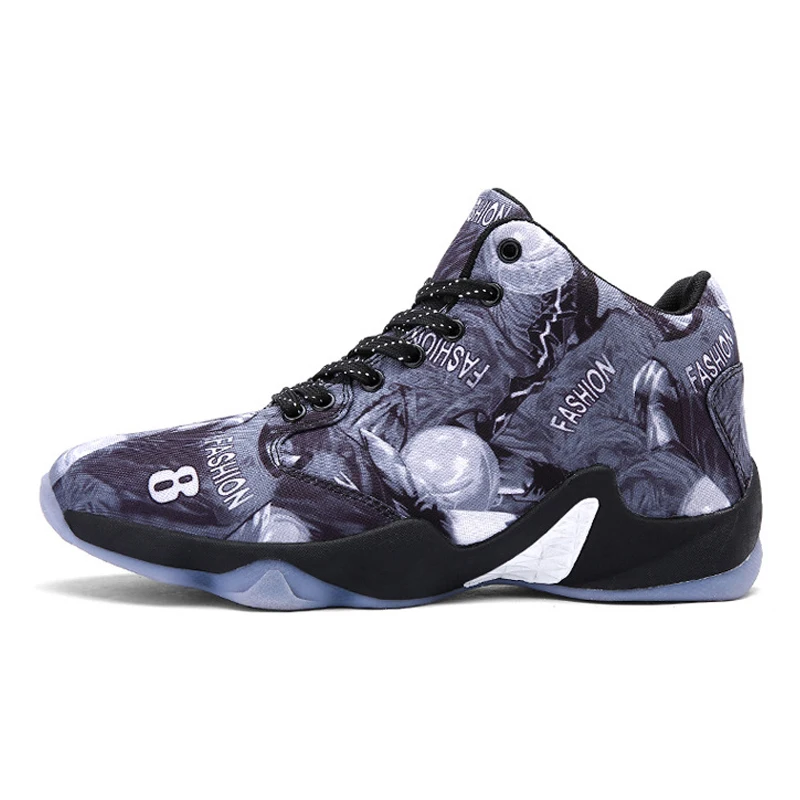 JYRhenium/большие размеры; мужские баскетбольные кроссовки; женские амортизирующие дышащие баскетбольные кроссовки; нескользящие спортивные уличные кроссовки Jordan